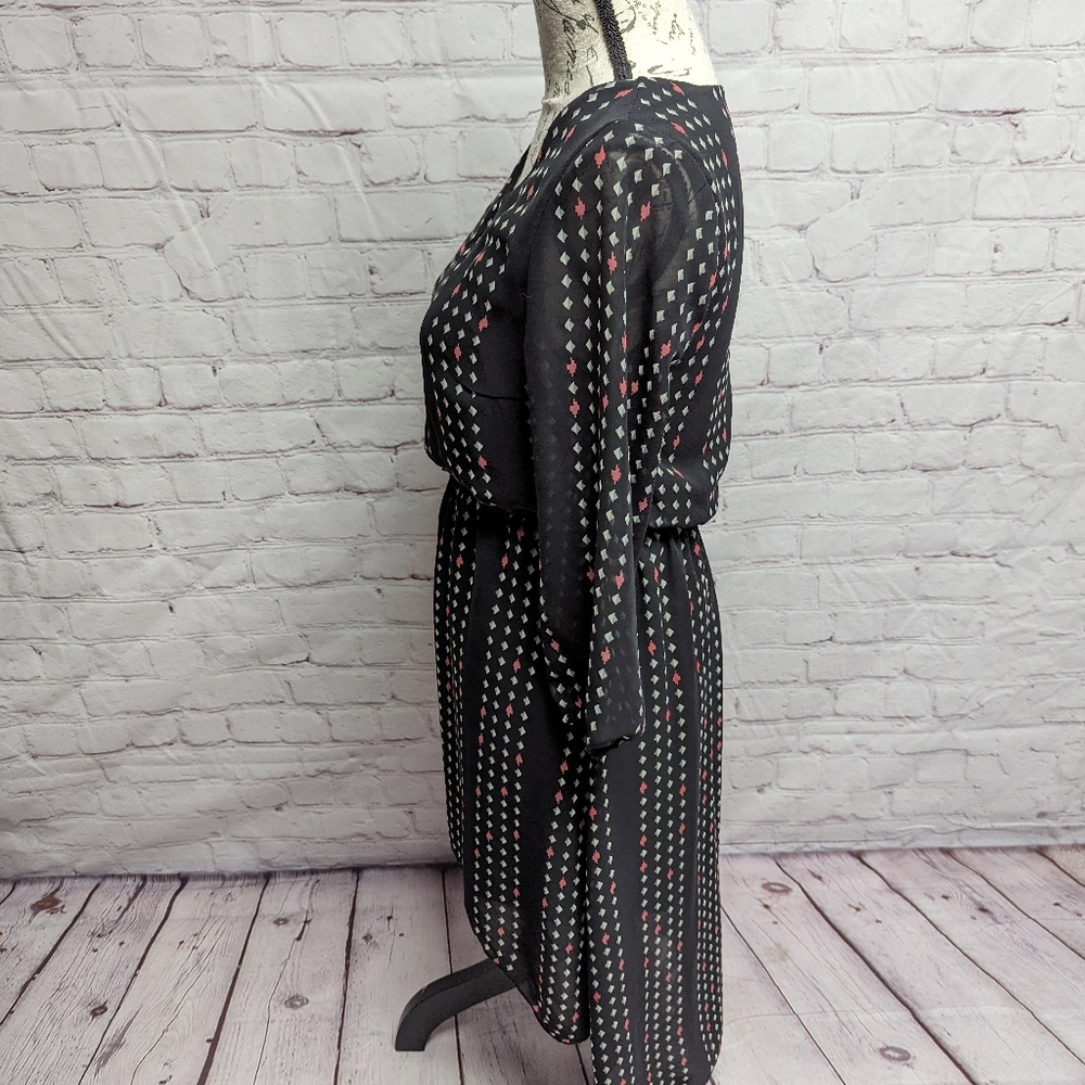 Charlotte Russe pattern high low dress. 731 - Picture 6 of 6
